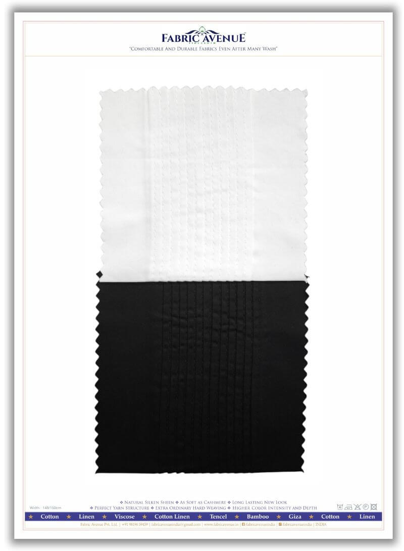 100% Cotton Tuxedo Fabric 2
