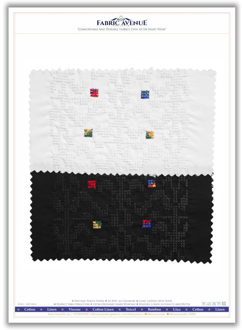 100% Cotton Tuxedo Fabric 3